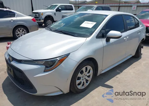 2020 Toyota Corolla Le from USA, damaged, VIN 5YFEPRAE6LP091088